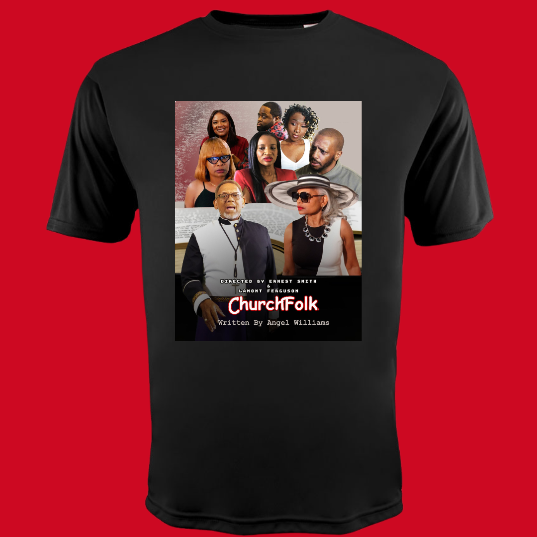ChurchFolk Movie Poster (Black Shirt)