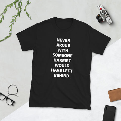 Never Argue-White Letters