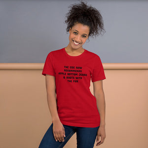 CDC Now Recommends Apple Bottom Jeans...